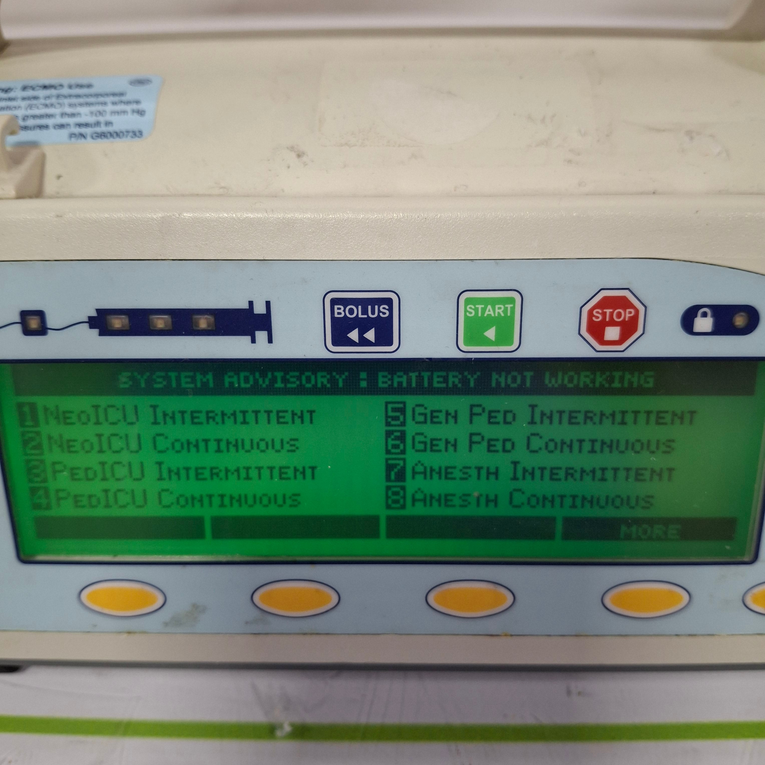 Smiths Medical Medfusion 3500 Version 5 Syringe Infusion Pump