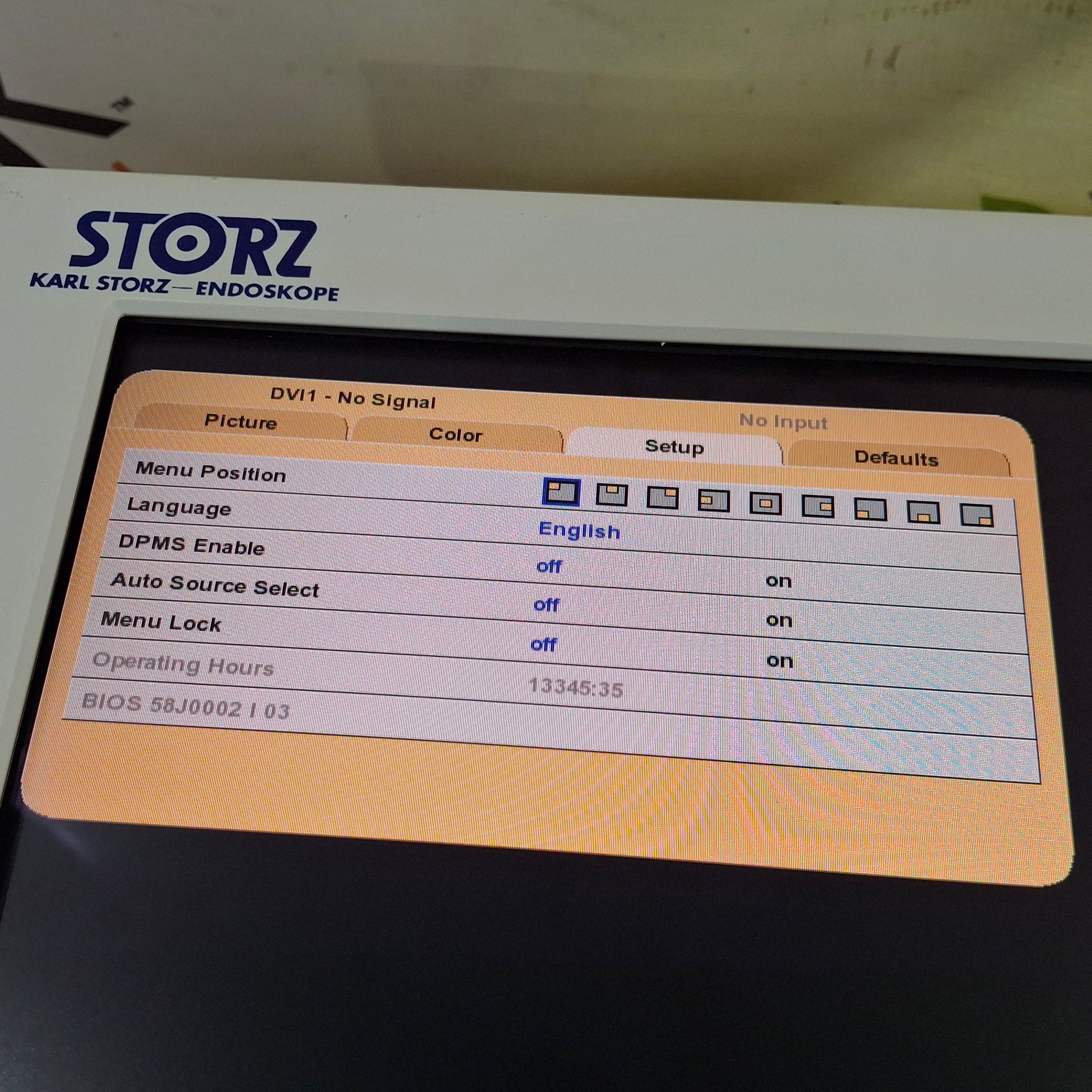 Karl Storz 26" Wideview Surgical Display