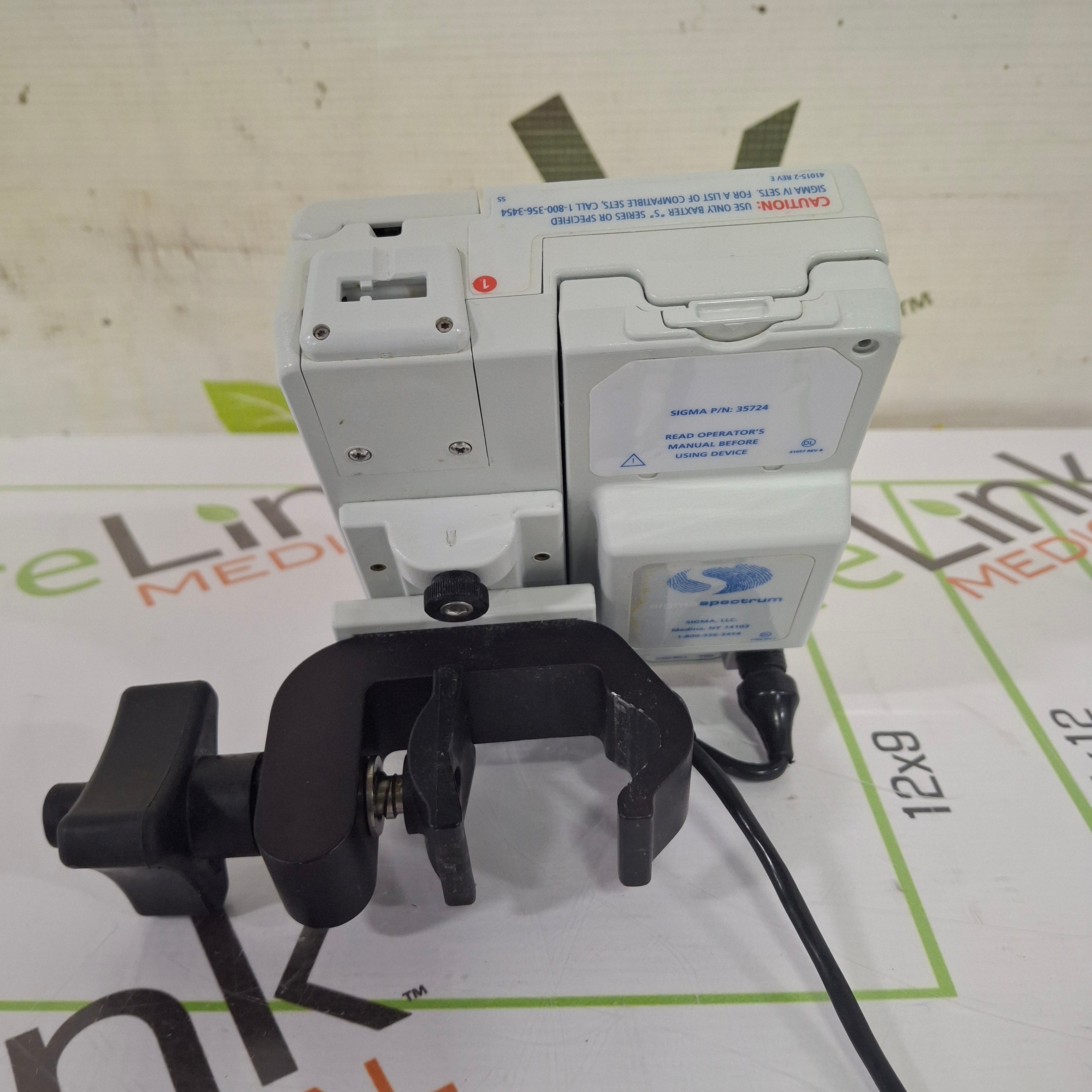 Baxter Sigma Spectrum 6.05.14 without Battery Infusion Pump