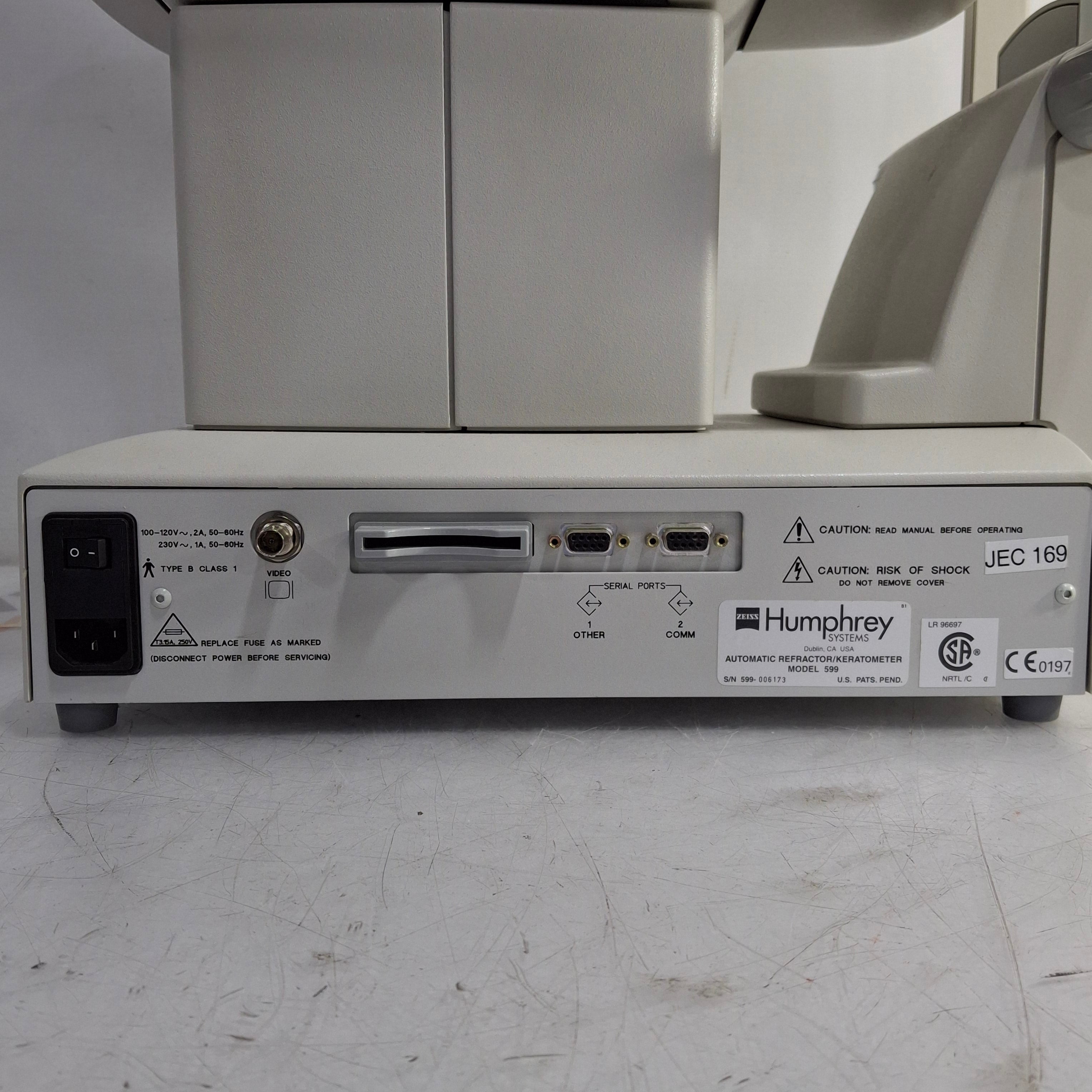 Carl Zeiss Humphrey 599 Automatic Refractor