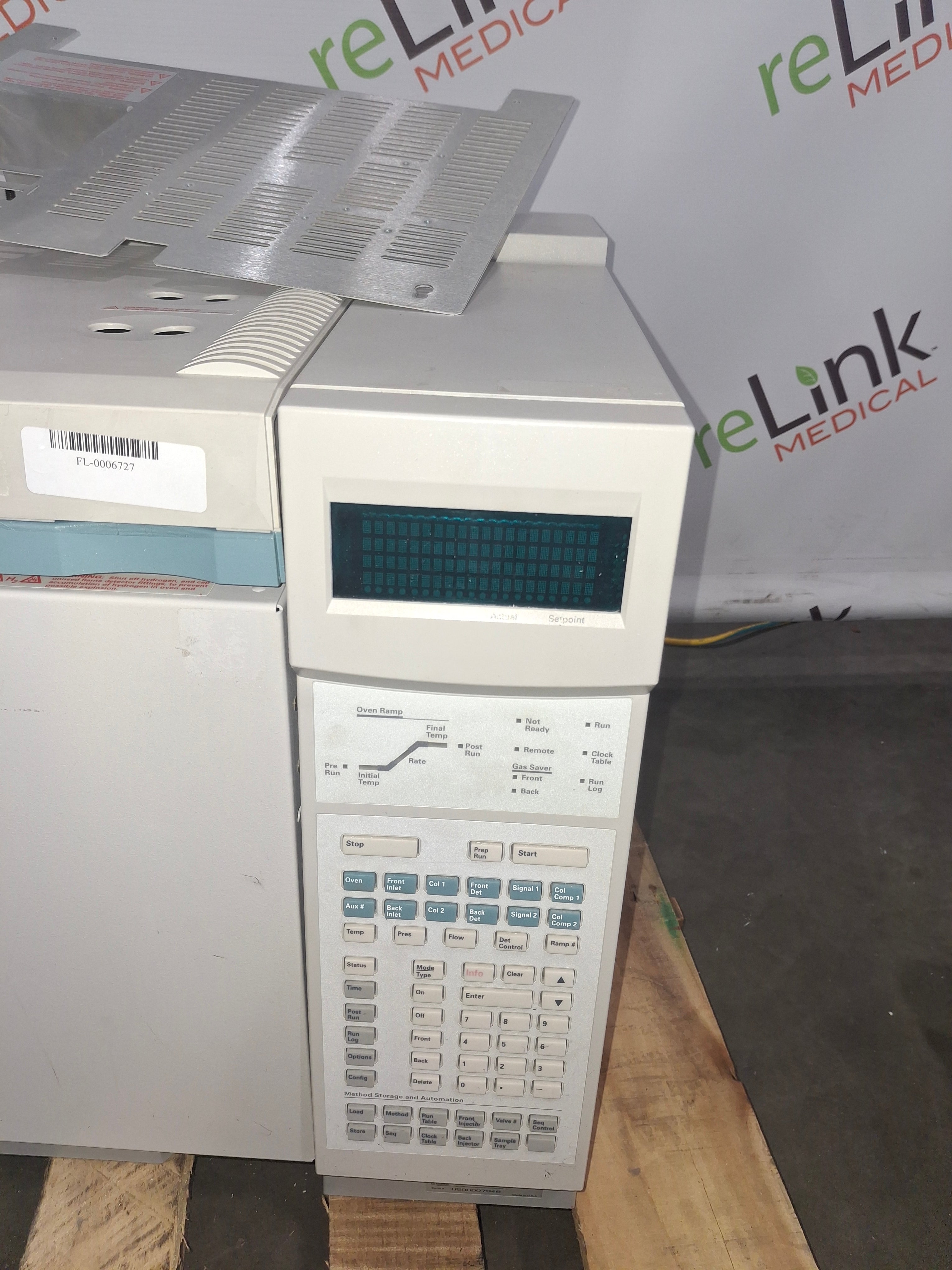 Agilent 6890N 5973 MSD GCMS Gas Chromatograph Mass