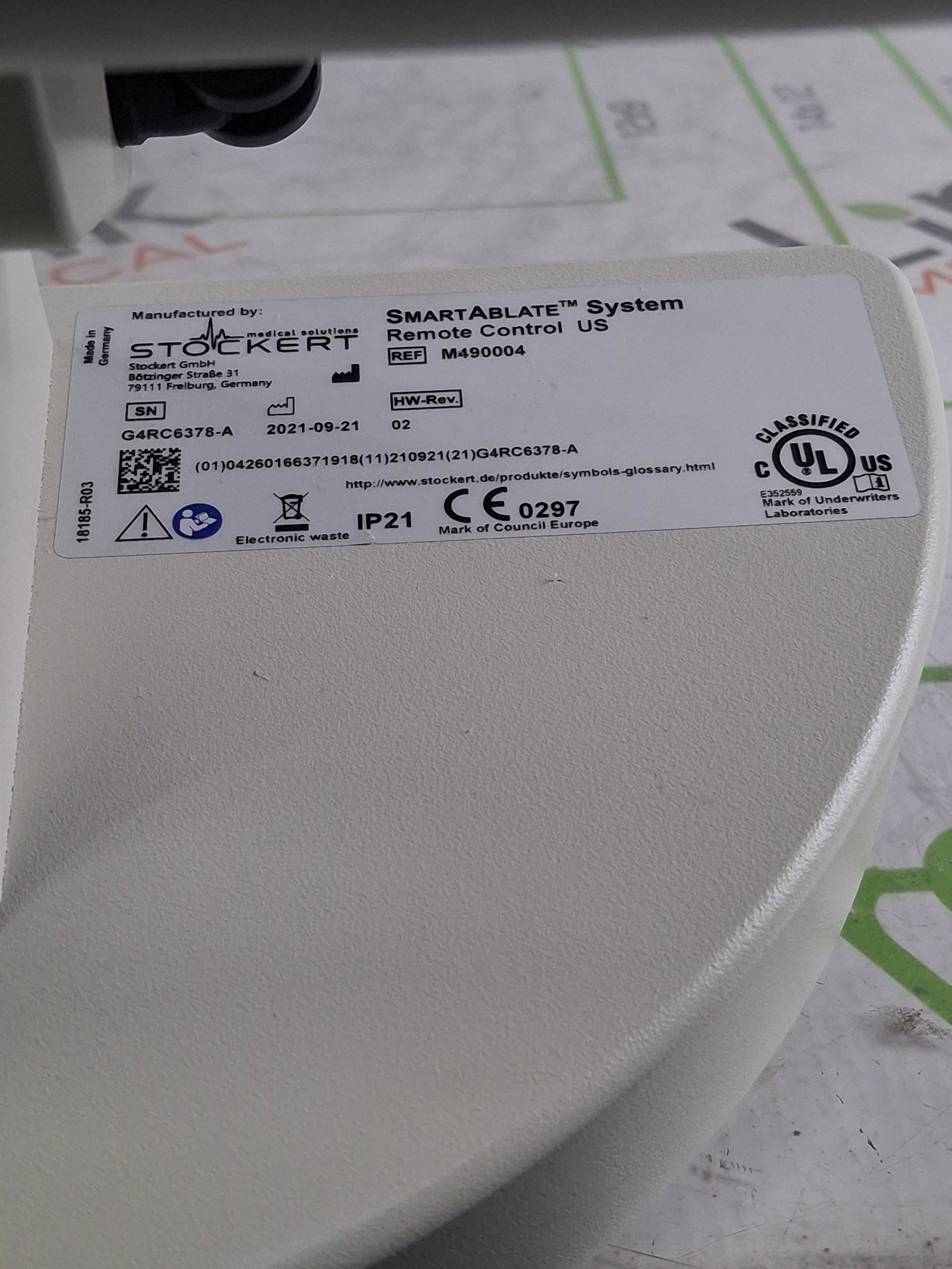 Stockert GmbH SmartAblate System Remote Control