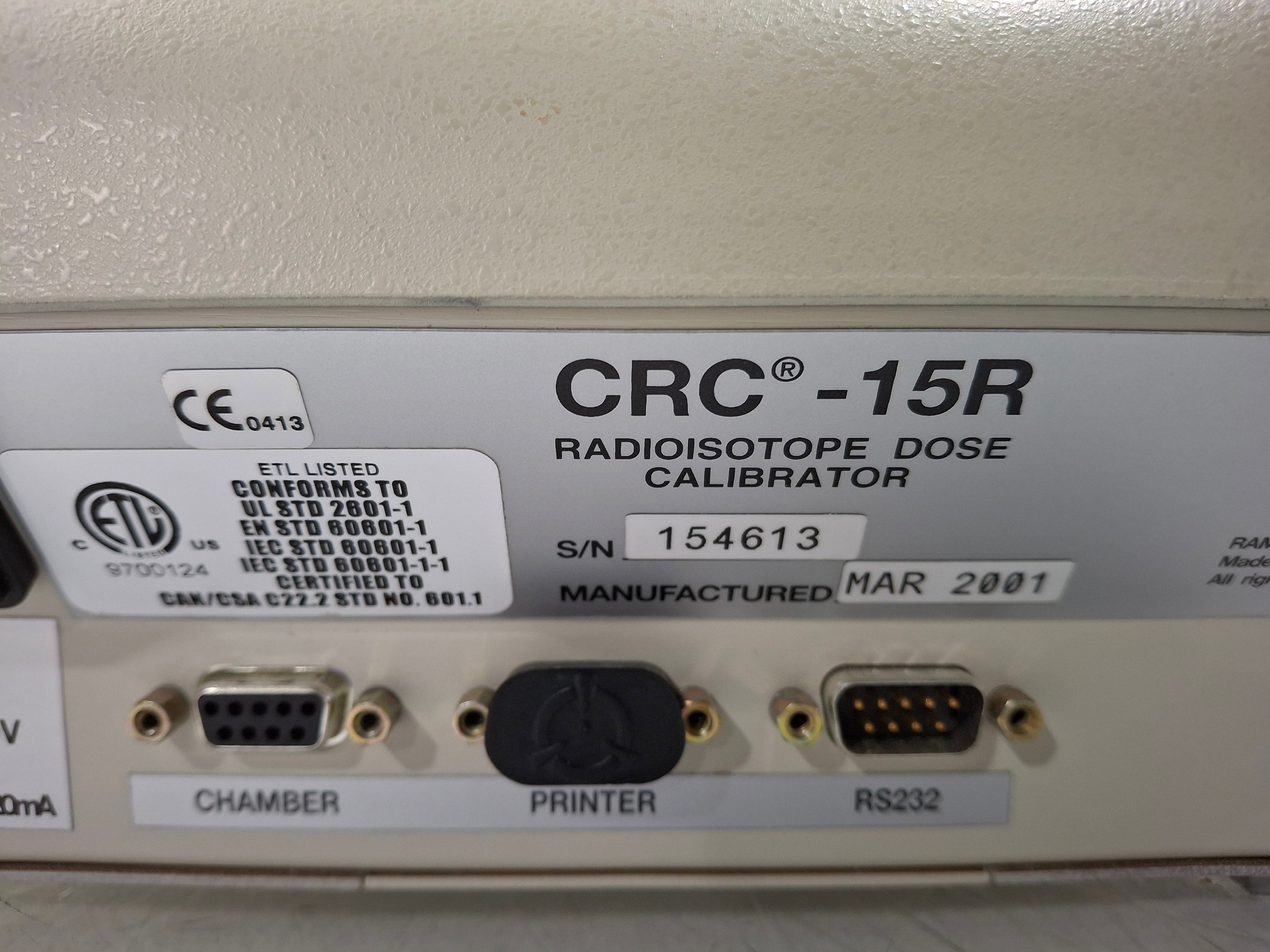 Capintec CRC-15R Radioisotope Dose Calibrator