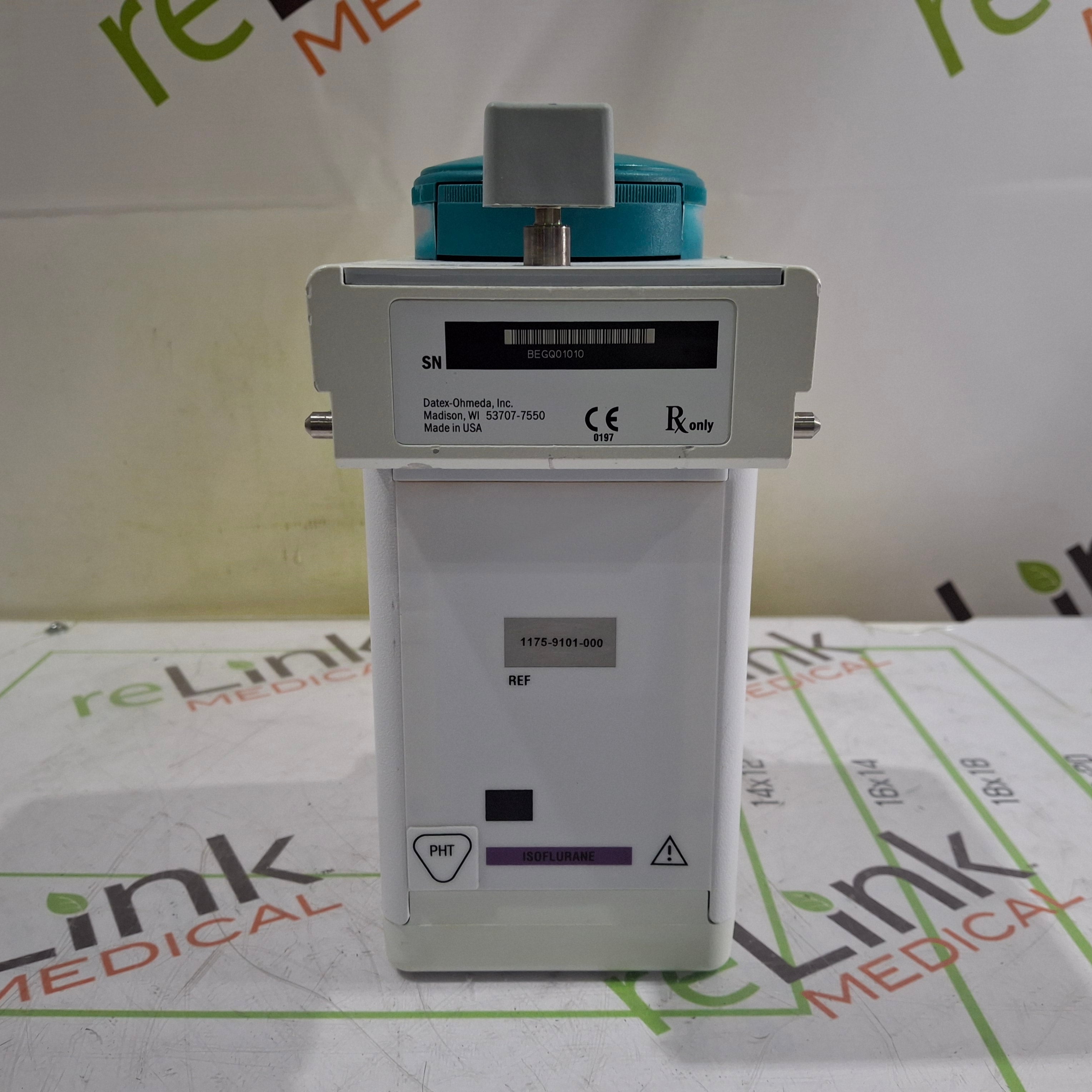 Datex-Ohmeda Tec 7 Isoflurane Vaporizer
