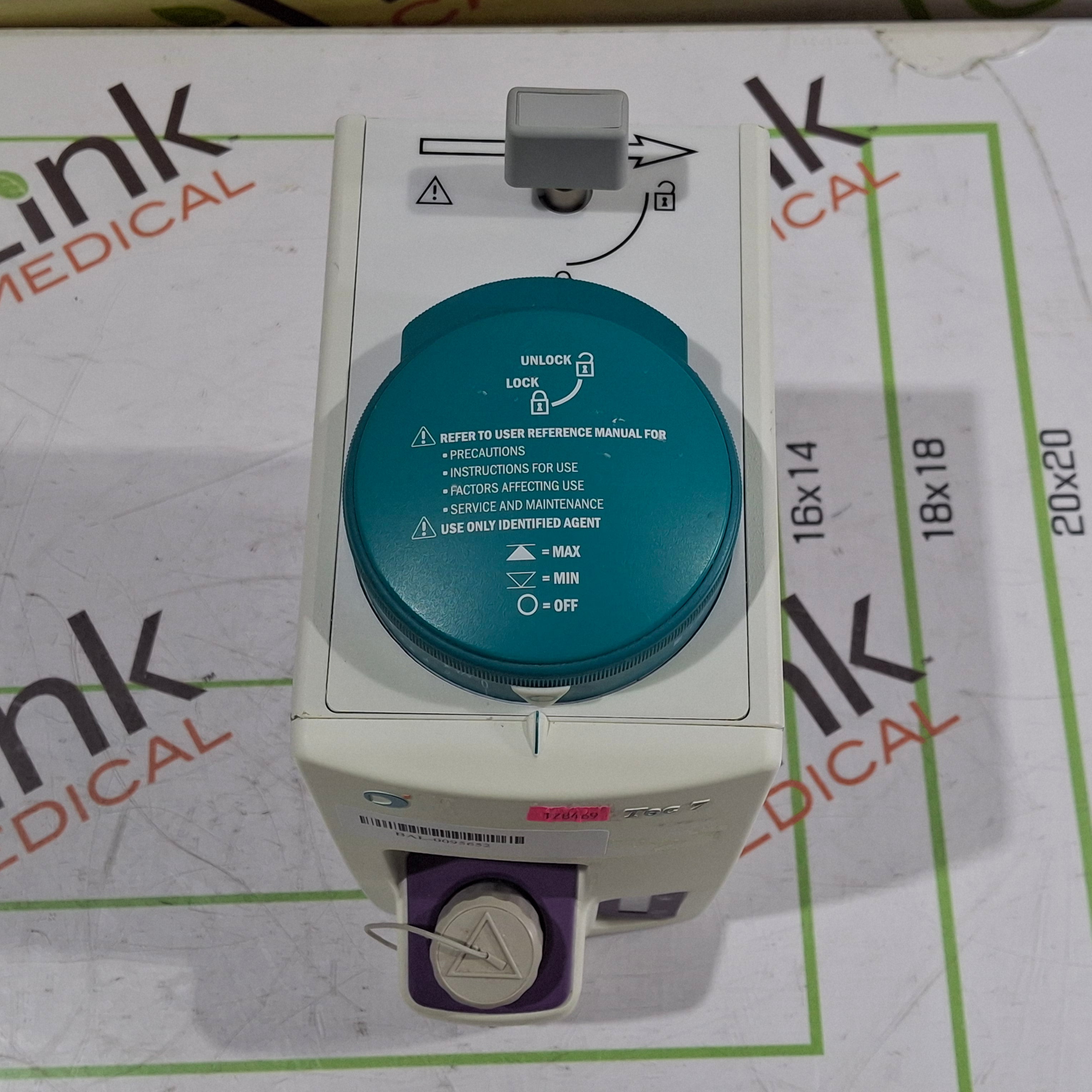 Datex-Ohmeda Tec 7 Isoflurane Vaporizer
