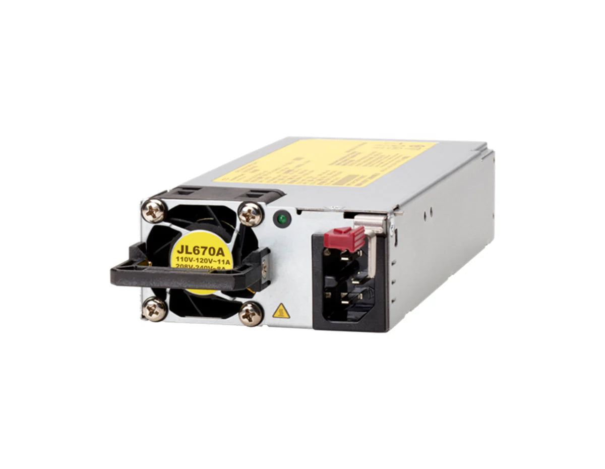 HPE Aruba JL670A X372 1600W 54VDC Hot-Plug Power Supply