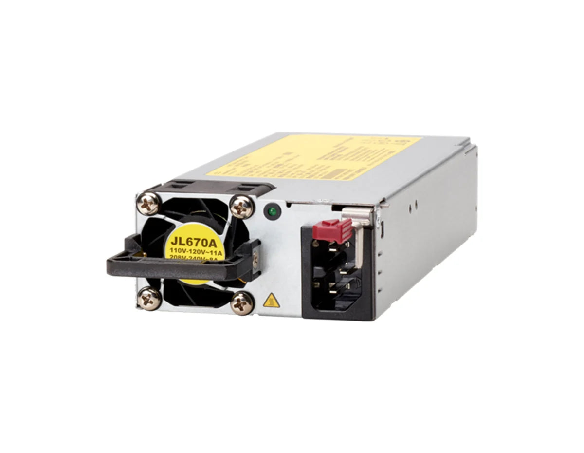 HPE Aruba JL670A X372 1600W 54VDC Hot-Plug Power Supply