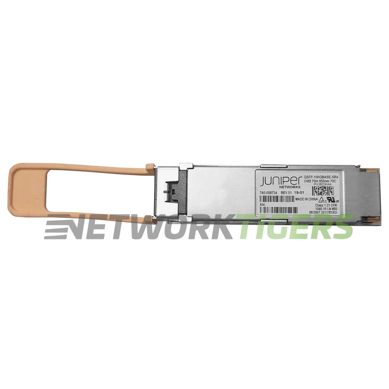 Juniper QSFP-100GBASE-SR4 100GB BASE-SR4 850nm MMF QSFP28 Transceiver