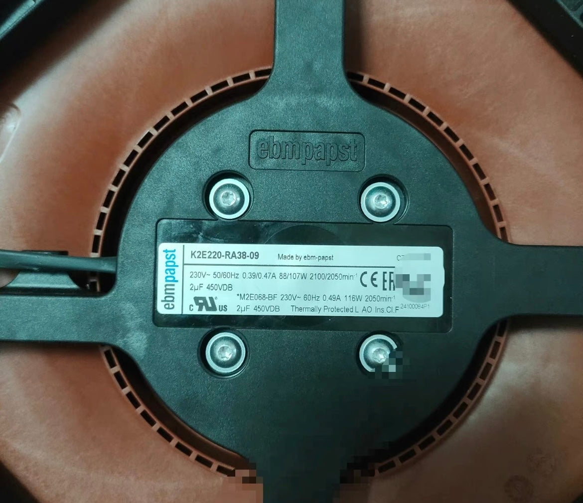 ebm-Papst K2E220-RA38-09 AC Axial Fan 230V 116W 2050RPM