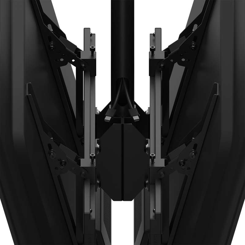 Kanto Back-to-Back Dual Screen TV Ceiling Mount for 40" to 80" TVs