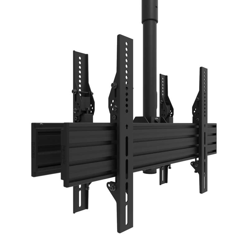 Kanto Back-to-Back Dual Screen TV Ceiling Mount for 40" to 80" TVs