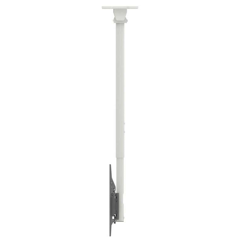 Kanto Ceiling TV Mount for 37-inch to 70-inch TVs, White
