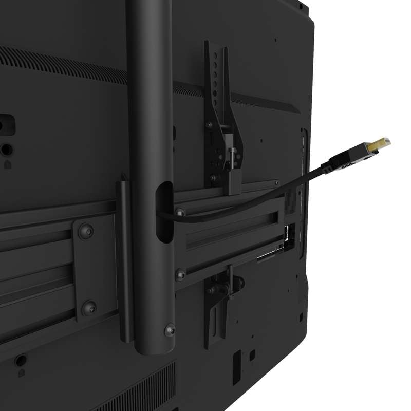Kanto Ceiling TV Mount for 37-inch to 70-inch TVs, Black