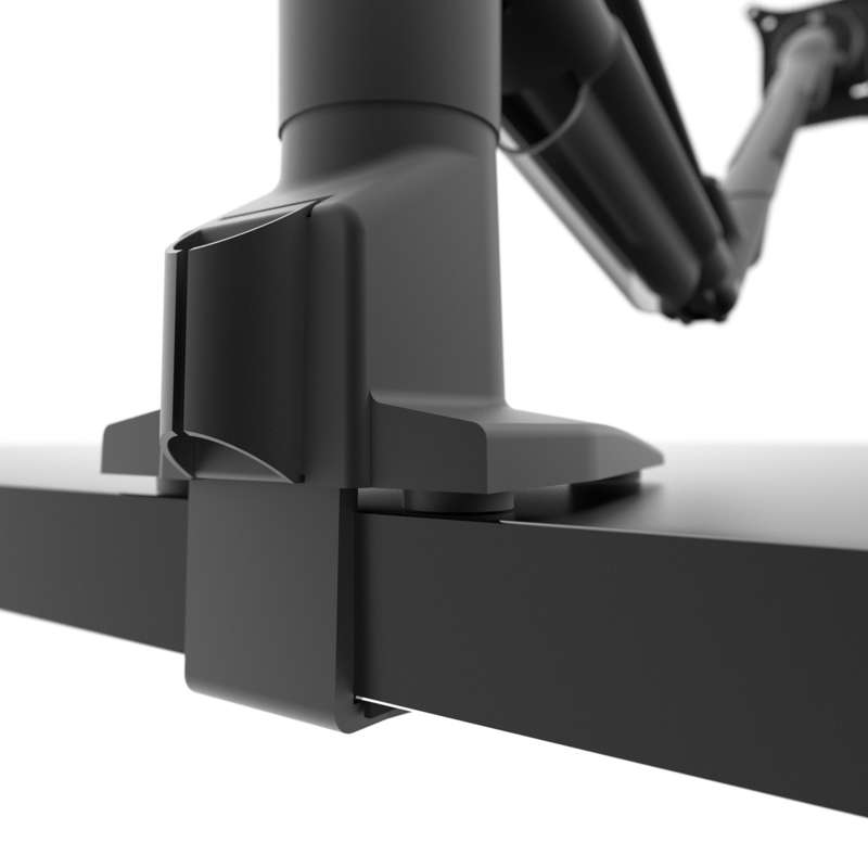 Kanto Single-Monitor Gas Shock Desktop Mount for 17-inch to 32-inch Displays - Black