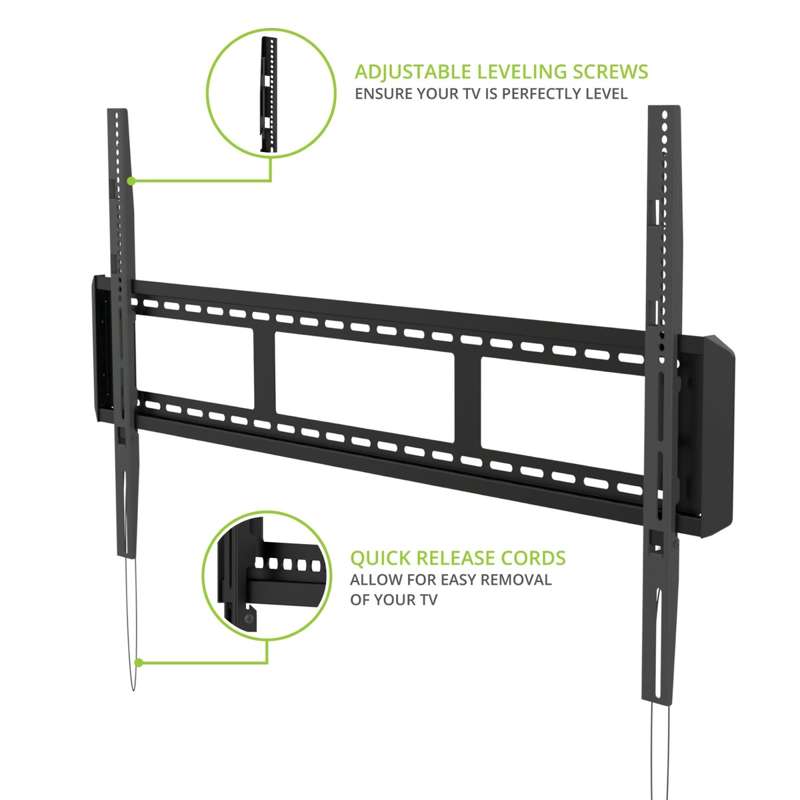Kanto Fixed Low Profile TV Wall Mount for 55" - 120" TVs