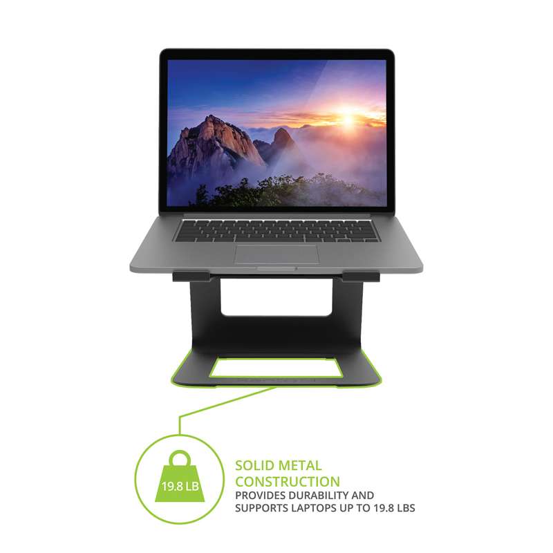 Kanto Ergonomic Universal Riser Laptop Stand - Black
