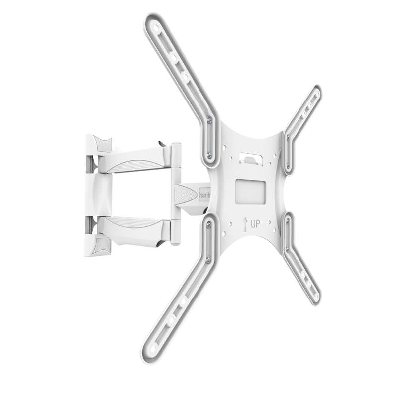 Kanto Full Motion Mount for 26-inch to 55-inch TVs - White