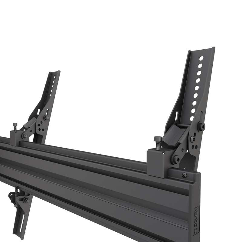Kanto Menu Board Ceiling Mount System with Tilting Arms for 40-Inch to 60-Inch TVs (3 wide, 1 high, 1 sided)