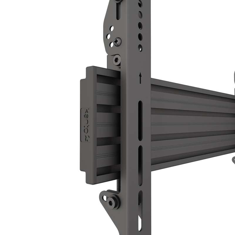 Kanto Menu Board Ceiling Mount System with Tilting Arms for 40-Inch to 60-Inch TVs (4 wide, 1 high, 1 sided)