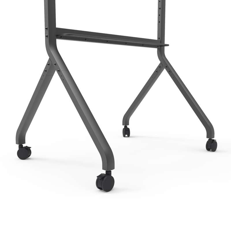 Kanto Heavy Duty Height Adjustable Rolling TV Stand for 55" - 100" Screens