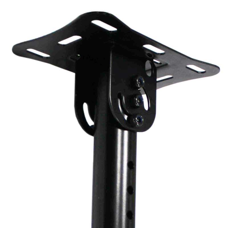Kanto Universal Projector Mount for sloped ceilings (15-inch to 18-inch extension) - Black