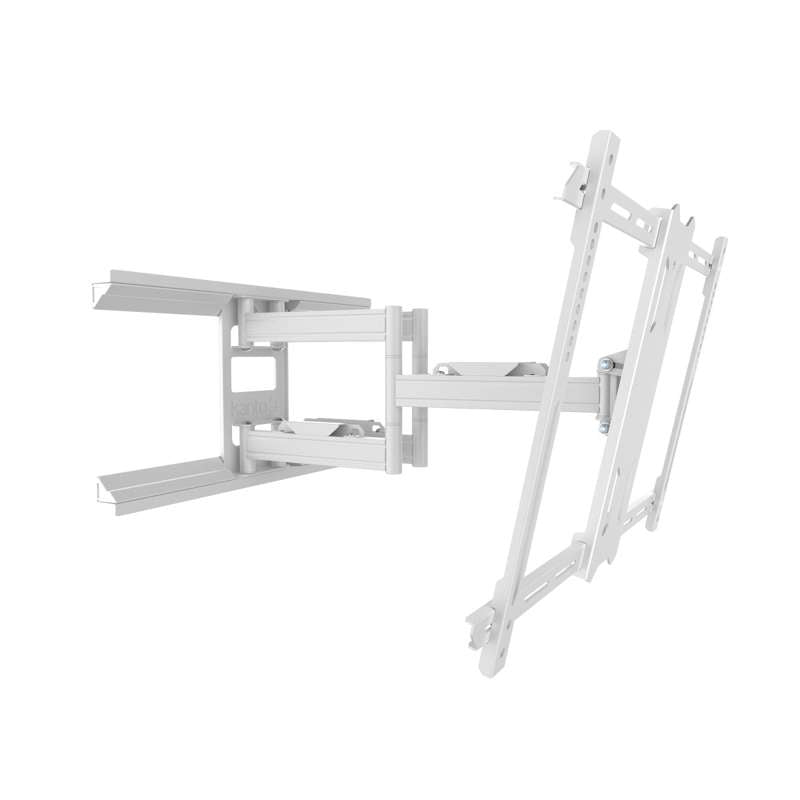 Kanto Full Motion TV Wall Mount for 37-inch to 75-inch TVs - White
