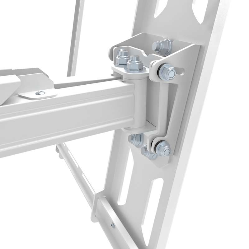 Kanto Full Motion TV Wall Mount for 37-inch to 75-inch TVs - White
