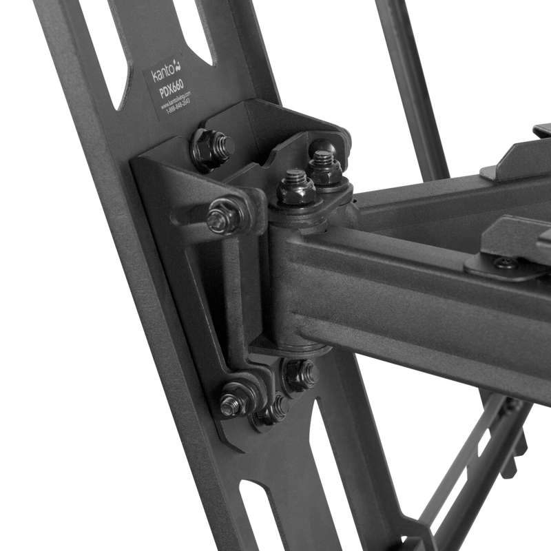Kanto Full Motion TV Wall Mount for 37-inch to 75-inch TVs - Black