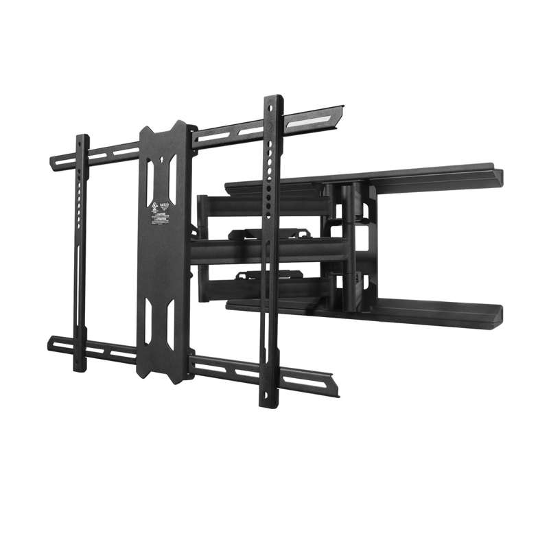 Kanto Full Motion Mount for 39-inch to 80-inch TVs - Black