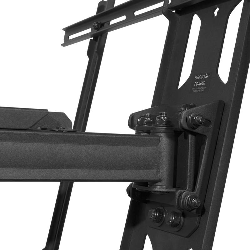 Kanto Full Motion Mount for 39-inch to 80-inch TVs - Black