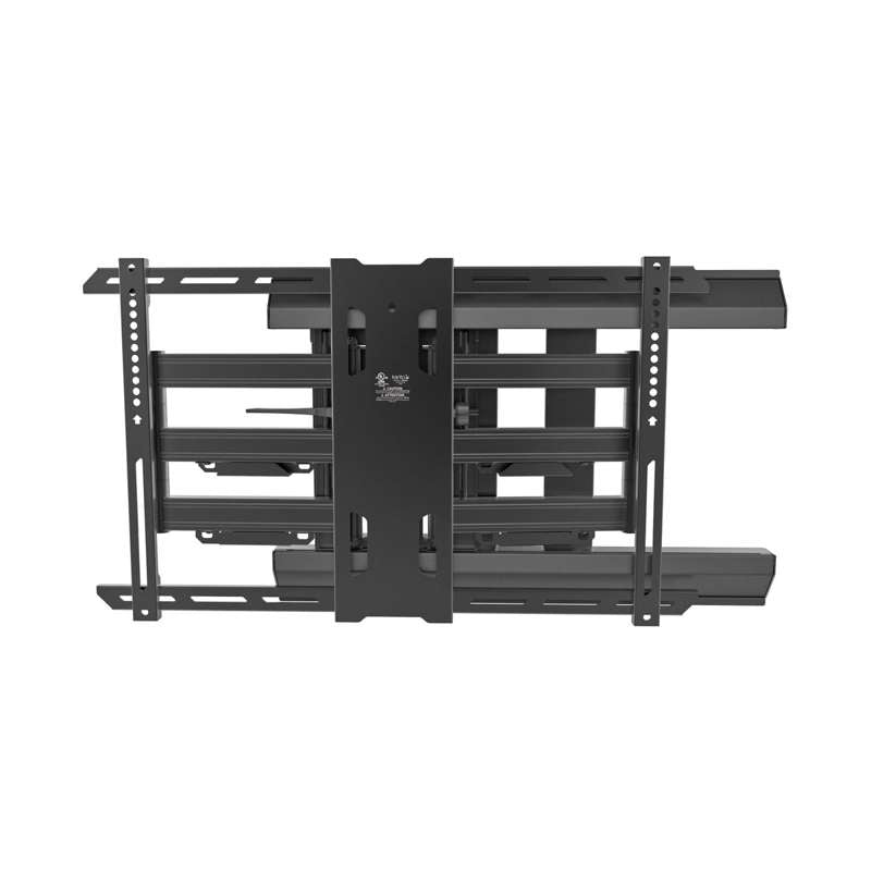 Kanto Pro Series Full Motion TV Wall Mount for 37-inch to 80-inch TVs with movable pivot and tool-less tilt - Black