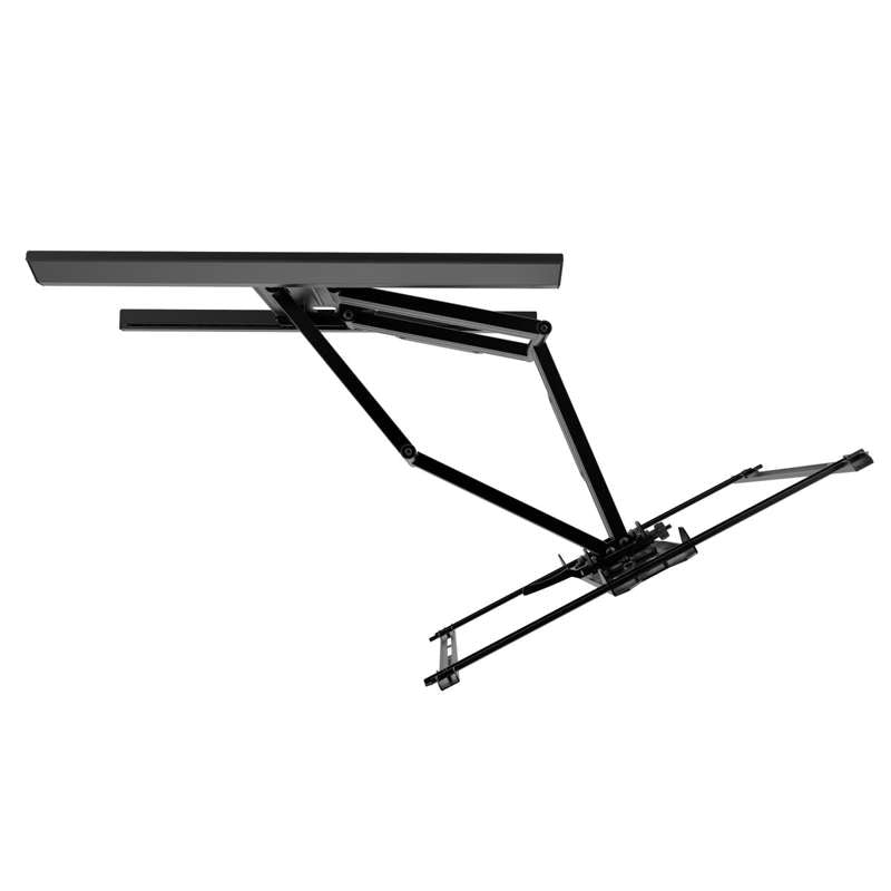 Kanto Pro Series Full Motion TV Wall Mount for 42-inch to 100-inch TVs with movable pivot and tool-less tilt - Black