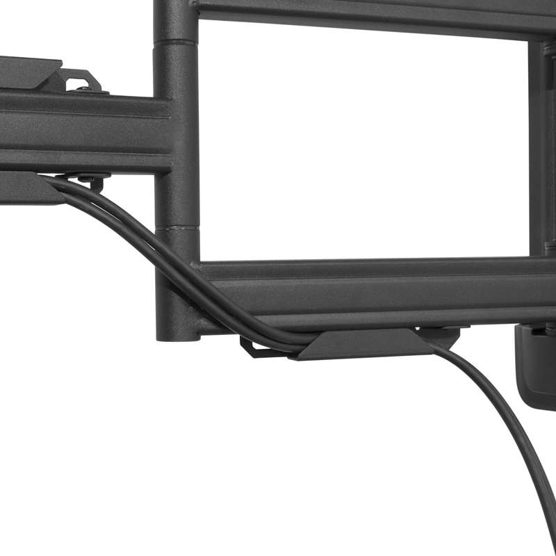 Kanto Full Motion TV Wall Mount for 37-inch to 60-inch TVs - Black