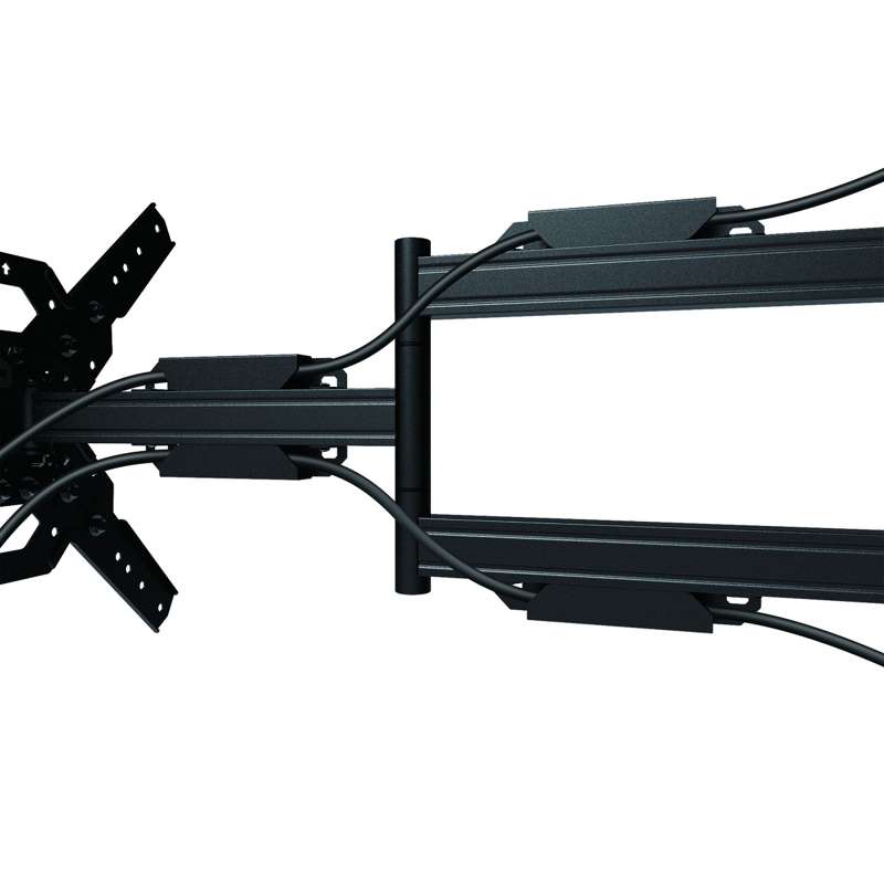 Kanto Full Motion TV Wall Mount for 37-inch to 60-inch TVs - Black