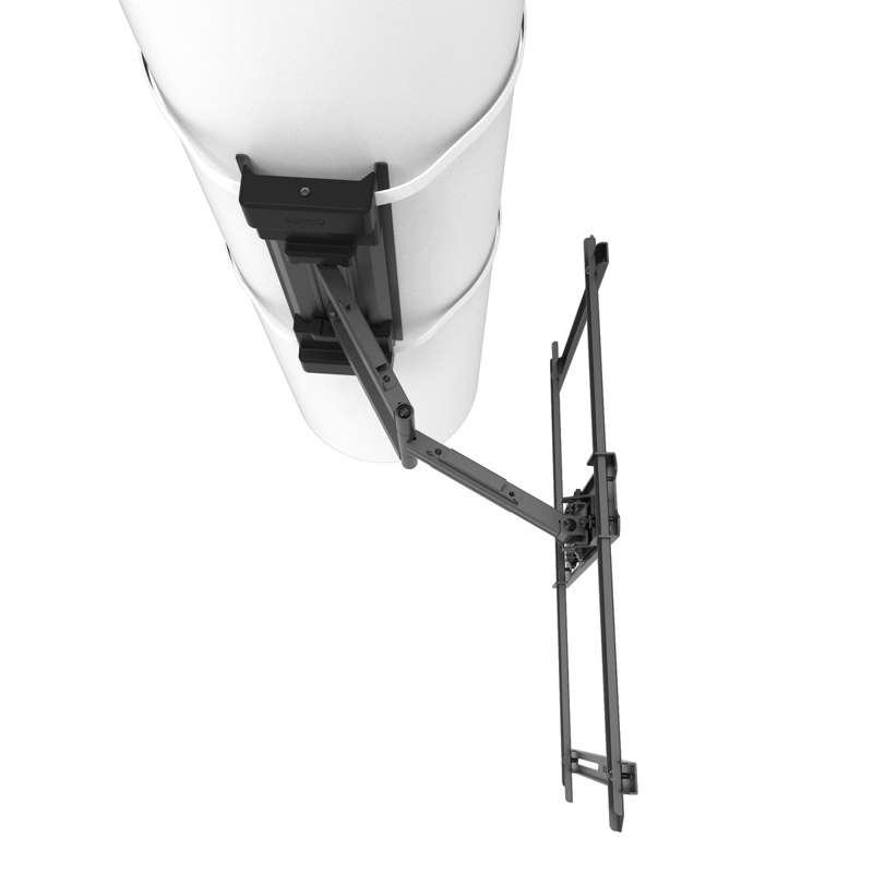 Kanto No Drill Column and Pillar TV Mount for 37" to 75" TVs -  Black