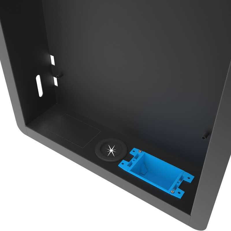Kanto Pro Series Recessed In-wall Full Motion Articulating TV Mount for 65" - 90" TVs