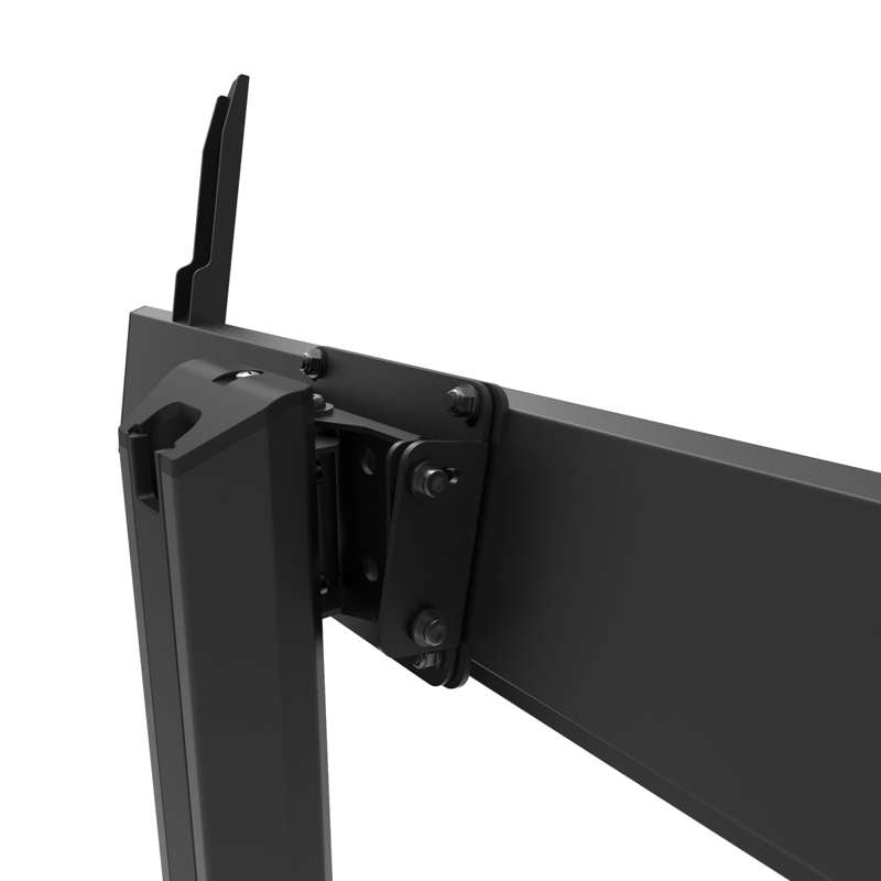 Kanto Height Adjustable and Swiveling Tabletop TV Stand for 40" - 90" TVs