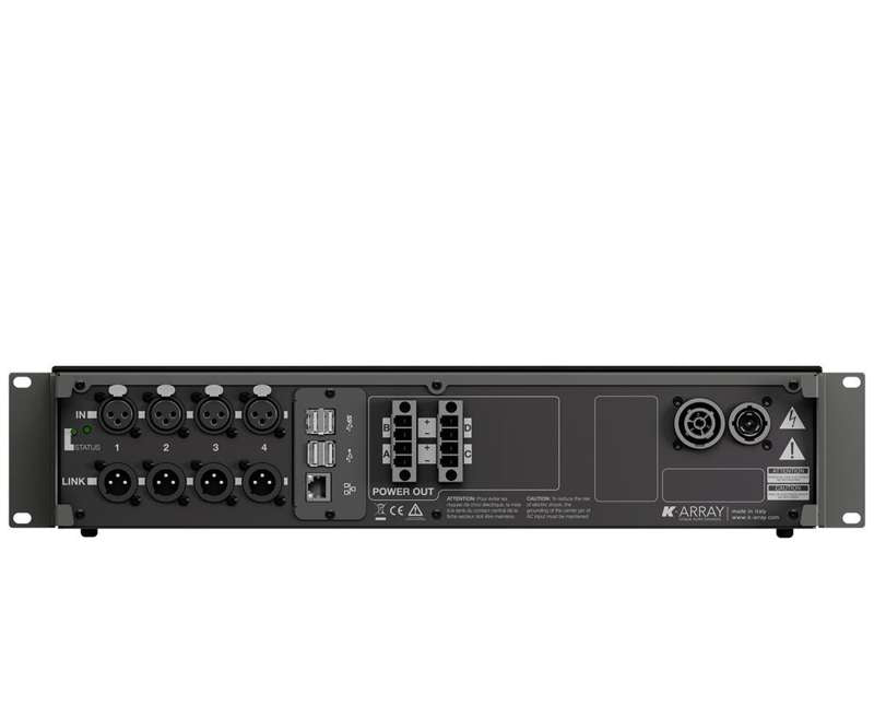 K-array Kommander-KA14 I 4x600W at 2ohms Class-D Amplifier with DSP