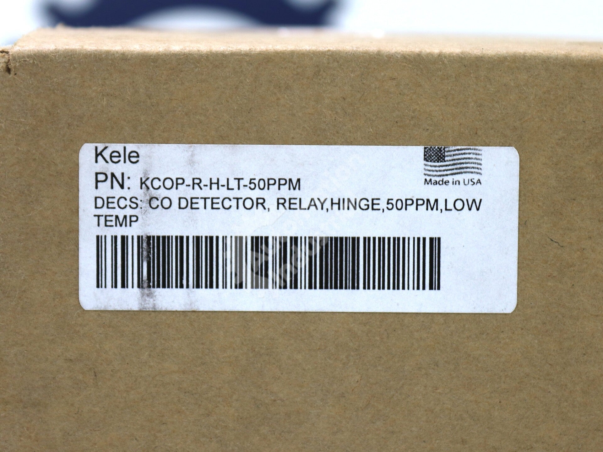 KCOP-R-H-LT-50PPM By Kele Relay Output Carbon Monoxide Sensor New Sealed