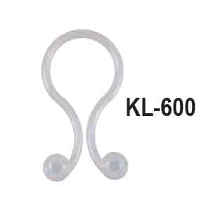 Kurly Lock, Natural, 0.55" - 0.65" Hold - 50/bag