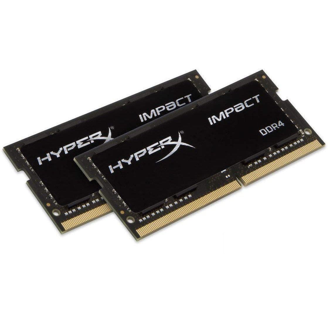 Kingston Technology HyperX Impact 16GB 2666MHz DDR4 CL15 260-Pin SODIMM Laptop Memory (HX426S15IB2/16)-FoxTI