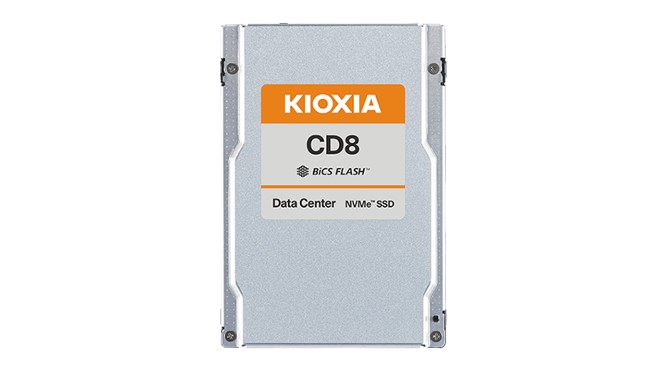 Kioxia CD8-V 12.8TB U.2 NVMe 2.5" Solid State Drive