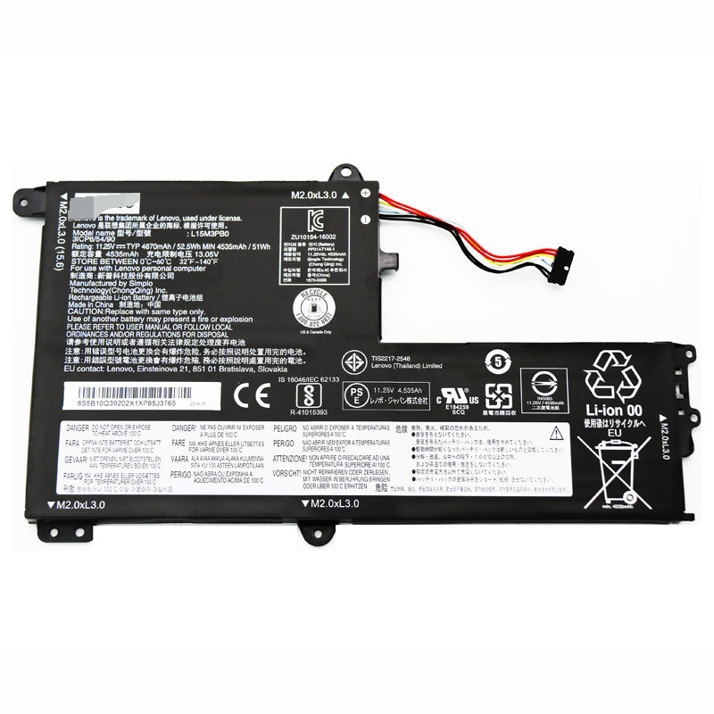 Lenovo L15M3PB0 L15L3PB0 7000-14AST ARR IKBR IKB Laptop Battery