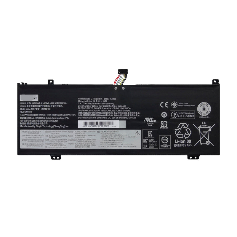 Lenovo L18C4PF0 L18D4PF0 L18M4PF0 Thinkbook 13s 14s Battery