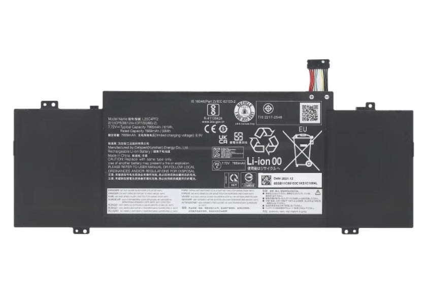 Lenovo L20C4PF2 L20M4PF2 L20D4PF2 Yoga Slim 7 Carbon 14ACN6 Battery