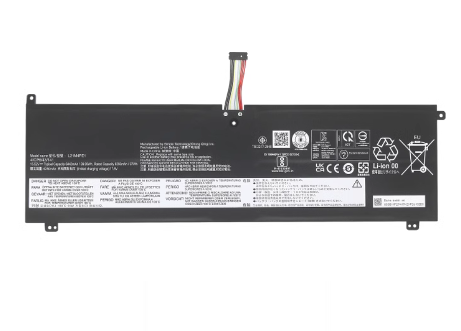 Lenovo R9000X Y9000X 2022 IAH7 L21B4PE1 L21C4PE1 L21M4PE1 Battery