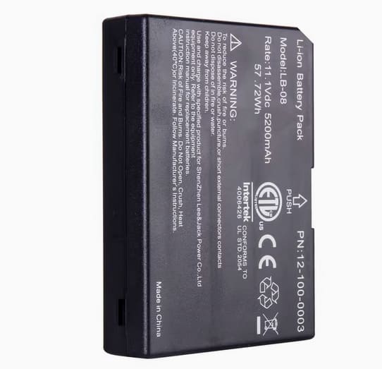 LB-08 12-100-0003 Battery for BIOLICHT A5 A6 A8 Q3 V6 Q4 Q5 57.72Wh