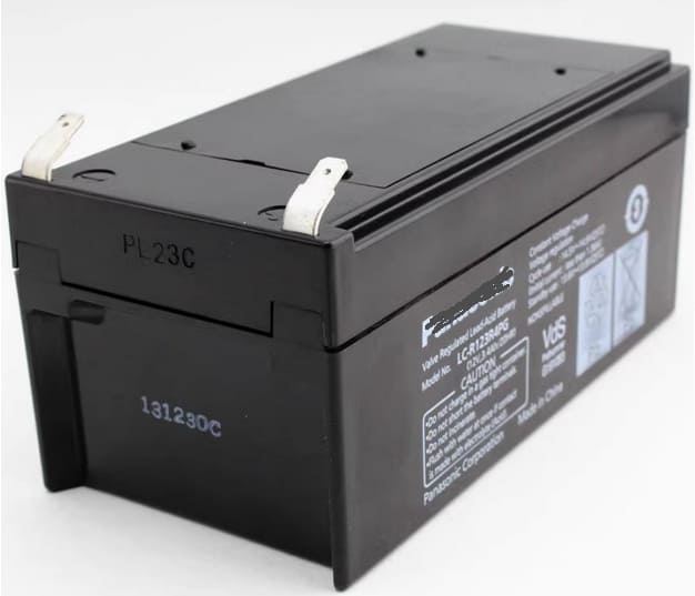 Panasonic LC-R123R4PG Battery for Dräger Savina 300 Ventilator 3.4Ah/20HR