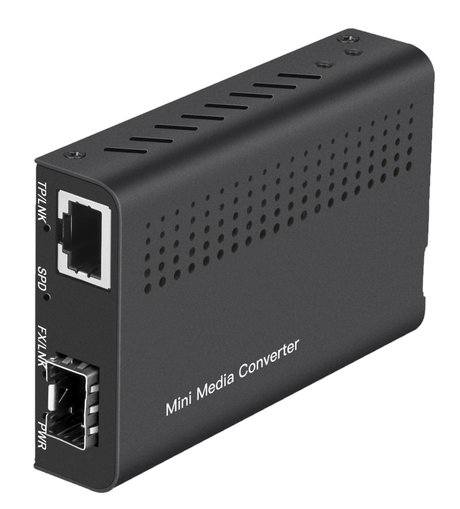 LFC-100-SFP Fast Ethernet to 100Base-X SFP slot fiber media converter, LFP and DIP sw settings