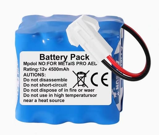 Replacement METals PRO AED, LIFE-POINT AED Defibrillator Battery 4.5AH